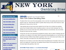 Tablet Screenshot of newyorkgamblingsites.com